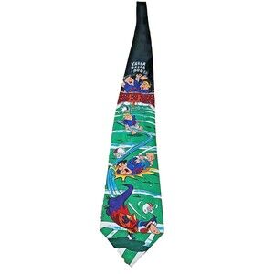 Vintage '93 Hanna-Barbera Flintstones Fred Barney Dino Football Yabba Dabba Doo